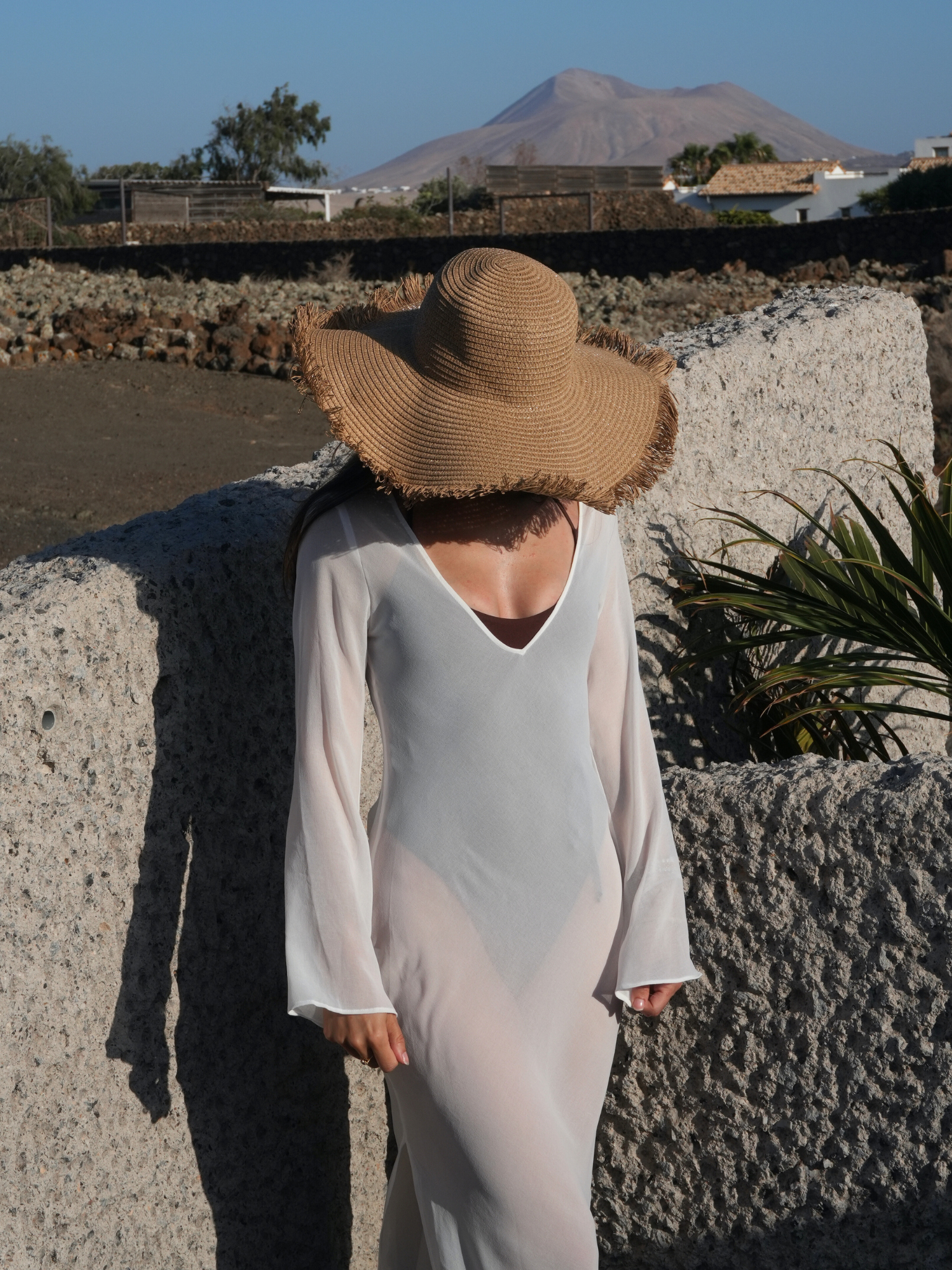 The Isola Dress — Bianco