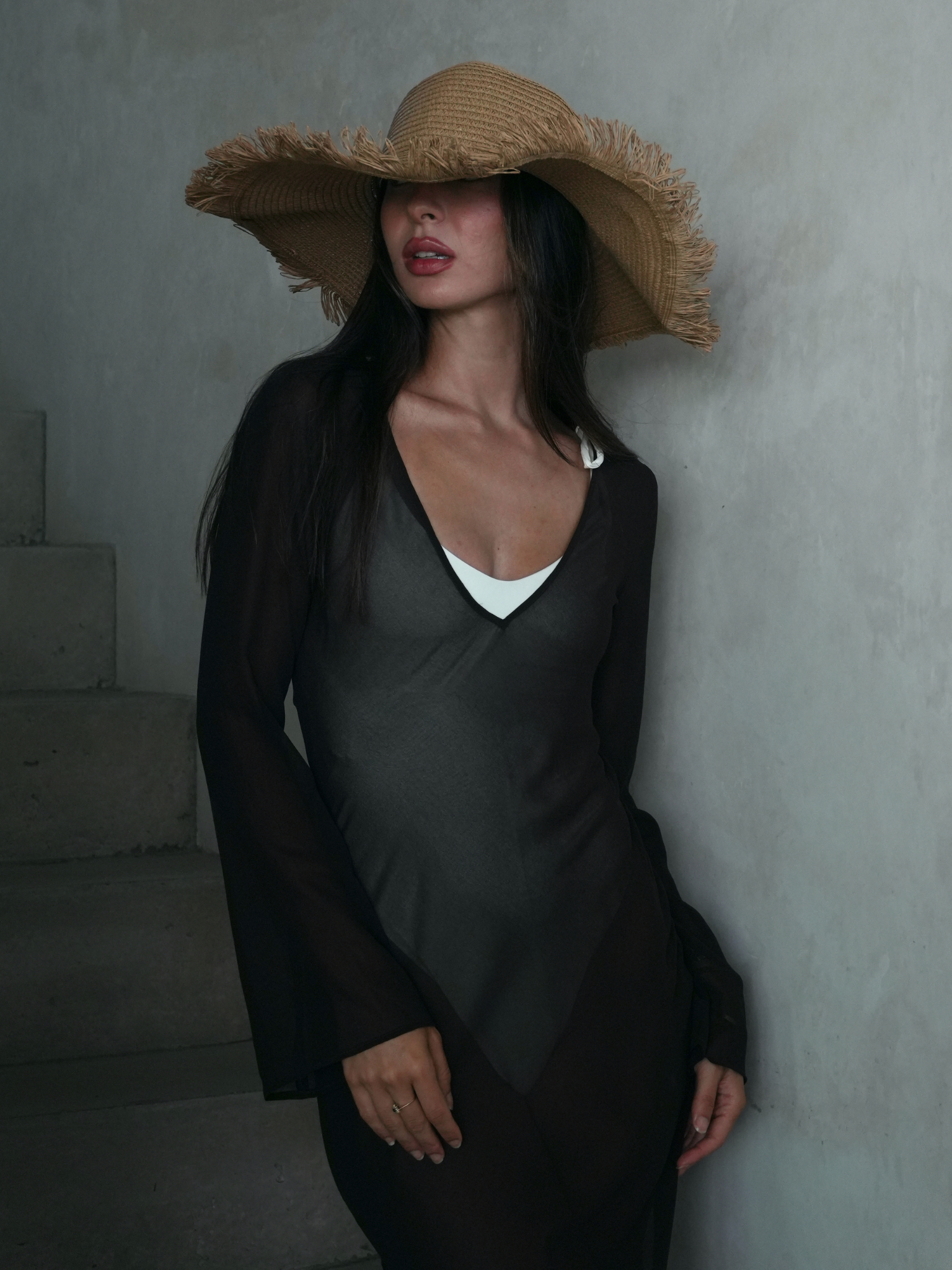 The Isola Dress — Espresso