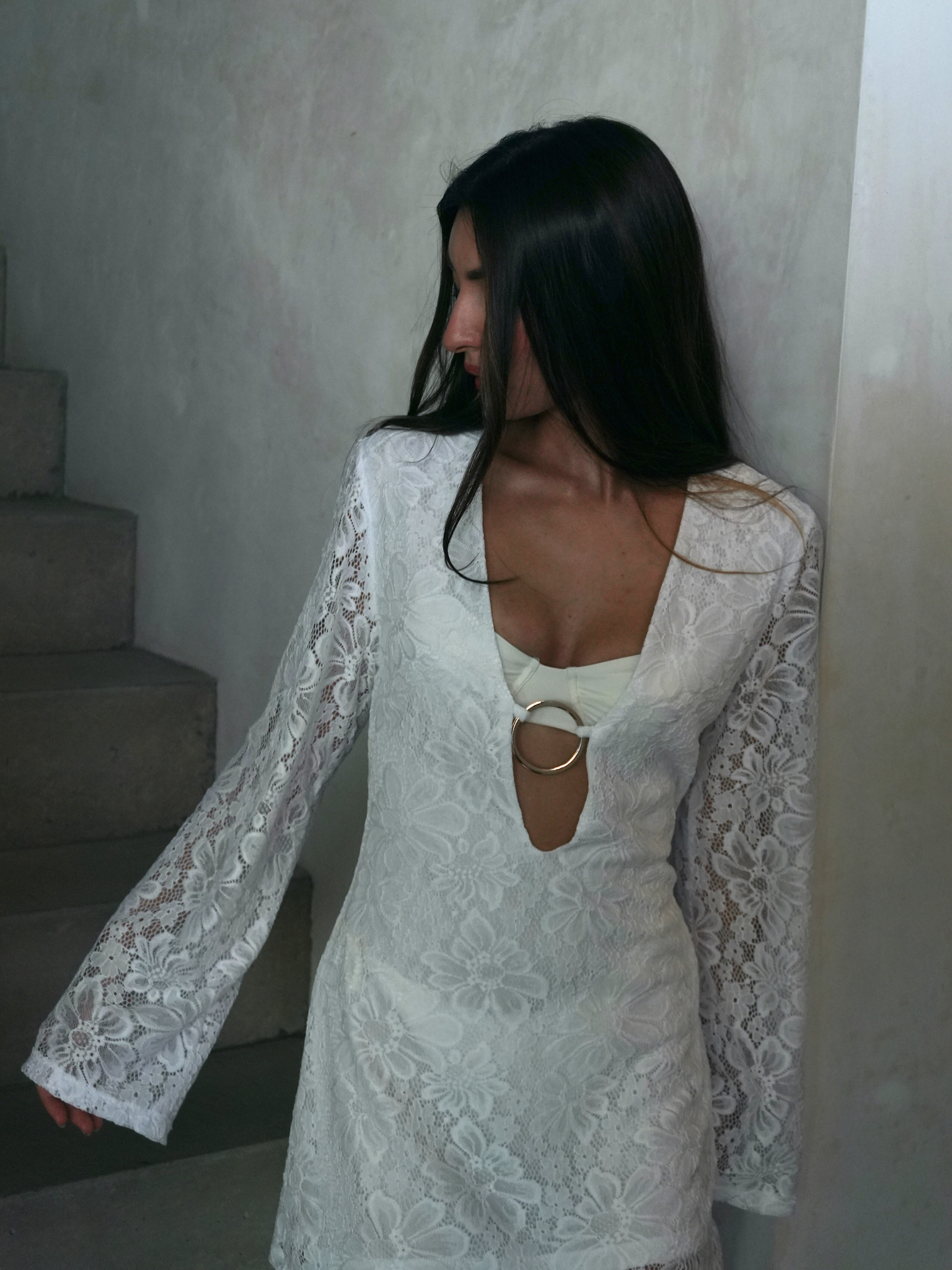 The Cala Dress — Bianco