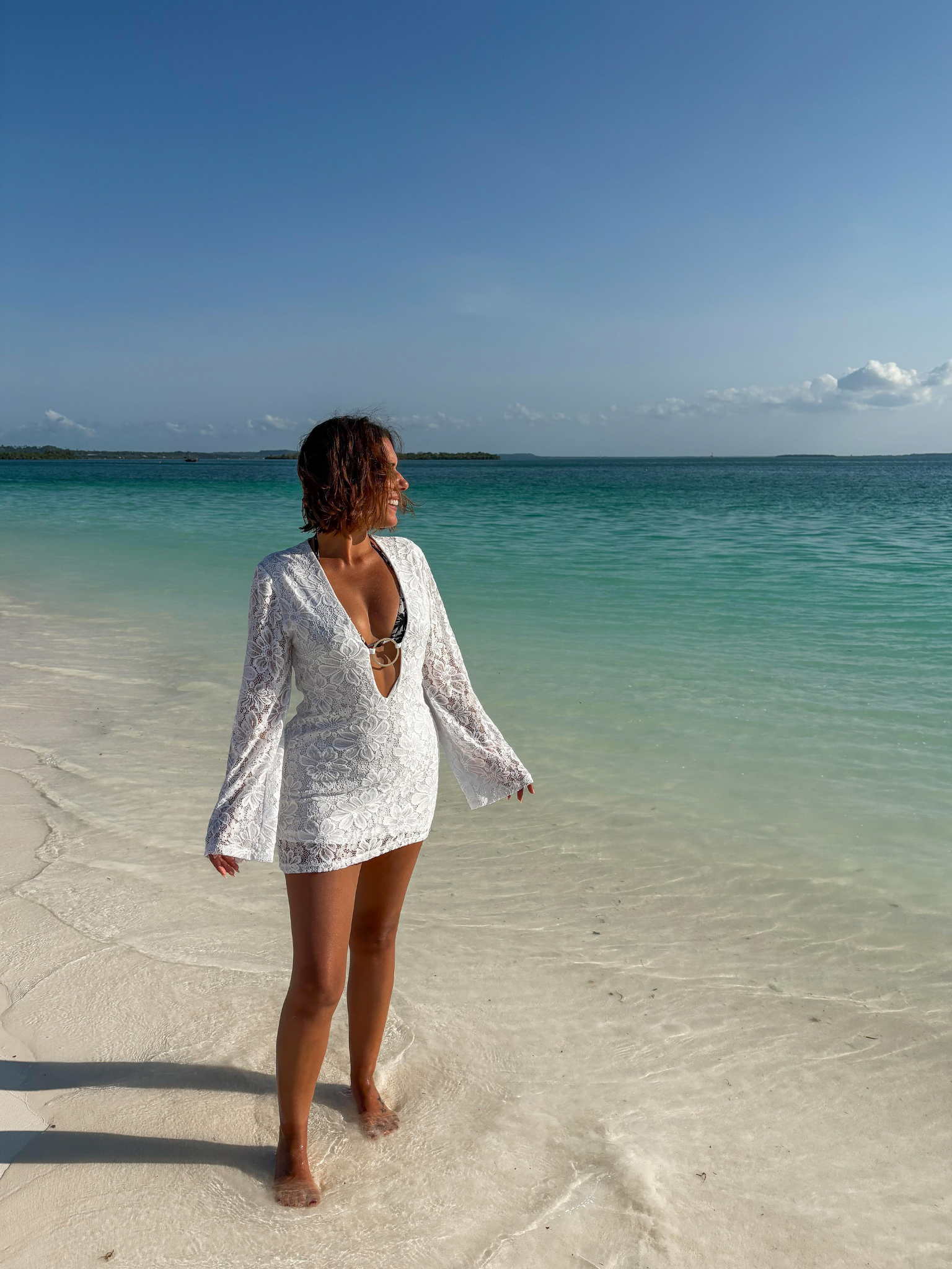 The Cala Dress / Bianco